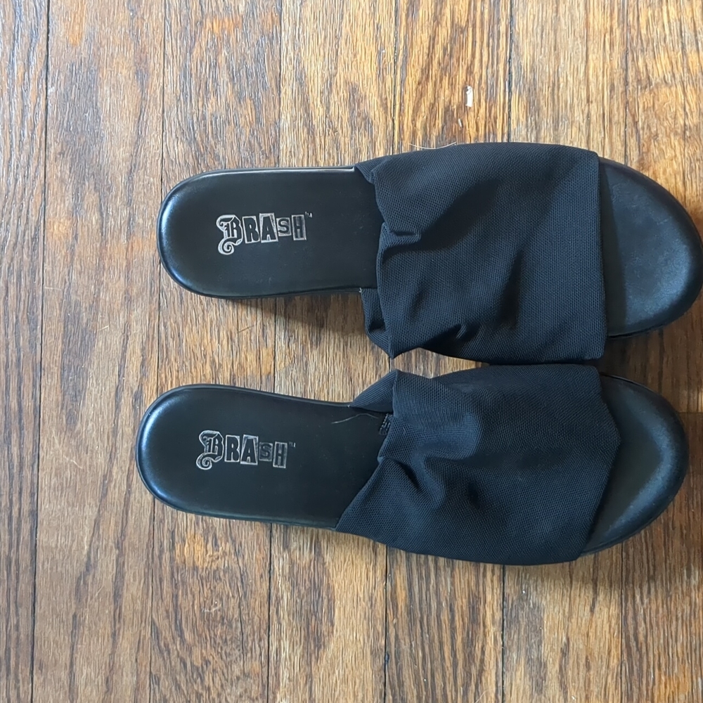 Y2K black platforms